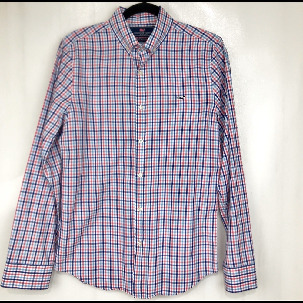 Vineyard Vines men’s slim fit tucker shirt small